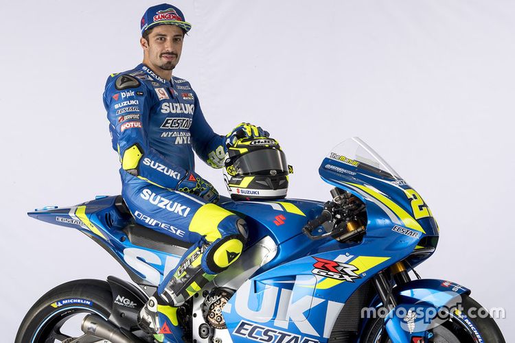 Iannone bersama Suzuki Ecstar GSX-RR versi 2018.