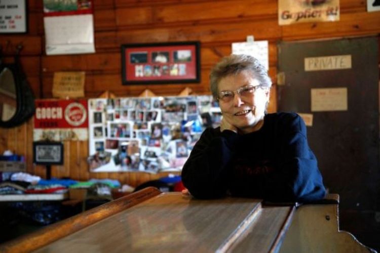 Elsie Eiler (84), satu-satunya warga kota Monowi.