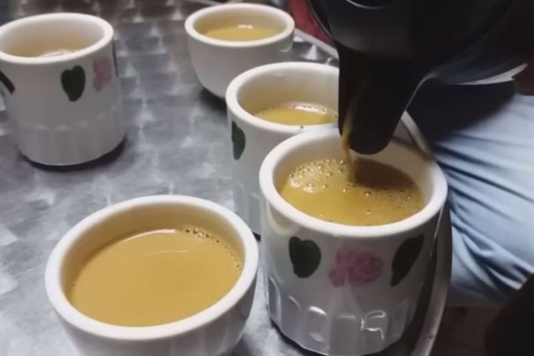 Minuman kopi durian instan di Malaysia yang diduga mengandung narkoba. (Straits Times)