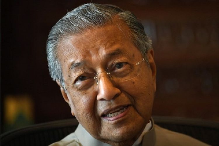 Mantan Perdana Menteri Malaysia yang saat ini menjadi Pemimpin Oposisi Mahathir Mohamad