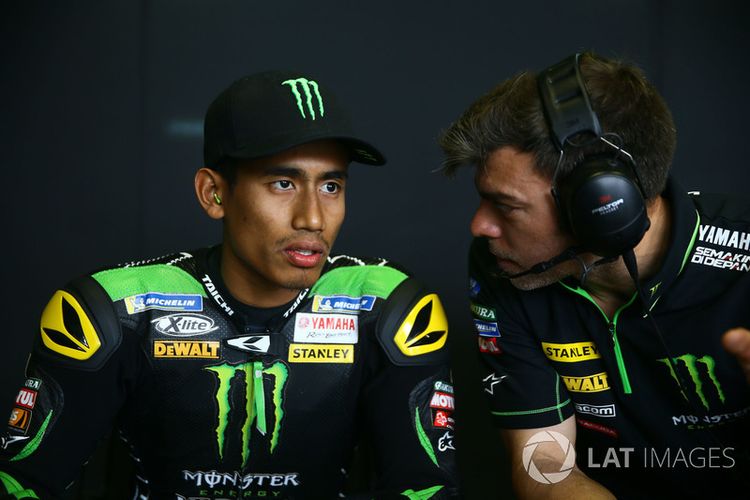 Hafizh Syahrin pebalap asal Malaysia resmi bergabung dengan Yamaha Tech 3 MotoGP.