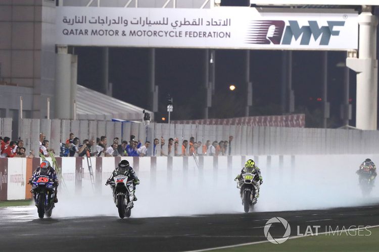 Tes pramusim 2018 di Qatar dalam kondisi basah.