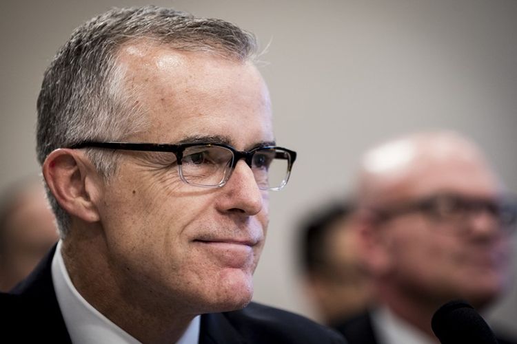 Mantan Wakil Direktur FBI, Andrew McCabe.