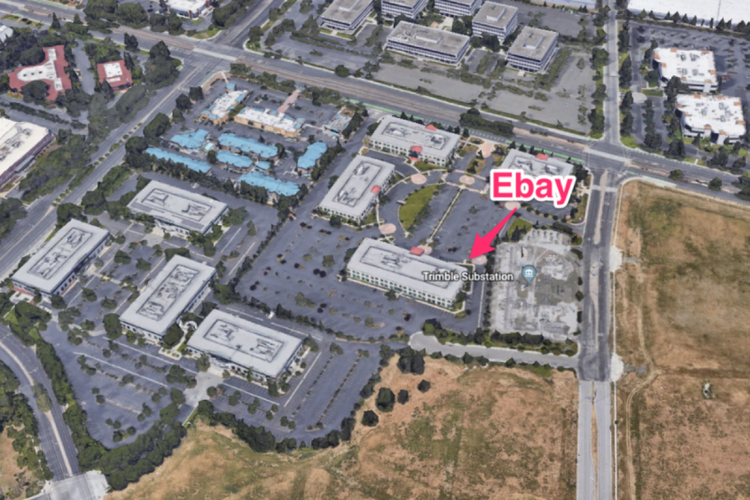 Kantor eBay saat ini