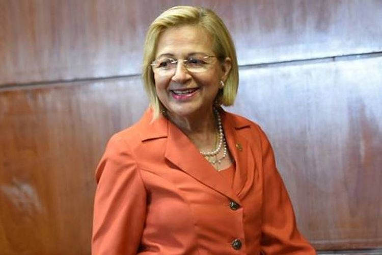 Wakil Presiden Paraguay Alicia Pucheta. (AFP/Noberto Duarte)