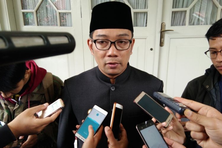 Wali Kota Bandung Ridwan Kamil saat ditemui di Pendopo Kota Bandung, Jalan Dalemkaum, Selasa (26/6/2018).