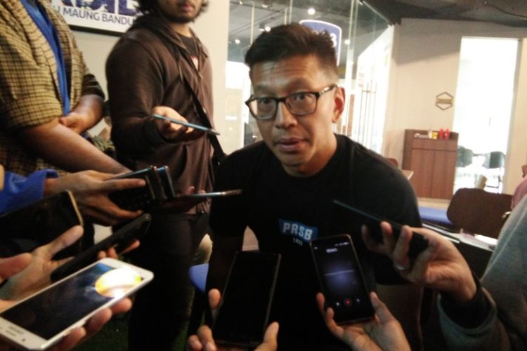 Direktur PT Persib Bandung Bermartabat, Teddy Tjahyono saat ditemui di Graha Persib, Jalan Sulanjana, Rabu (8/8/2018).