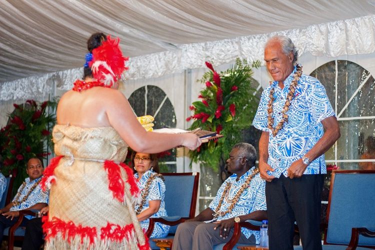 PM Tonga, Akilisi Pohiva.