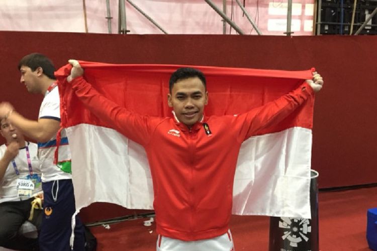 Lifter putra Indonesia, Eko Yuli Irawan.