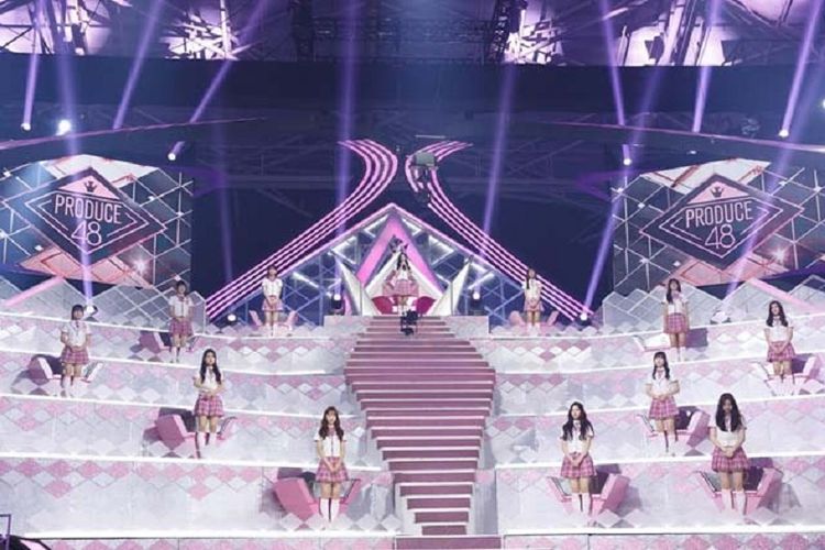 Ajang kompetisi untuk membentuk grup idola, Produce 48.