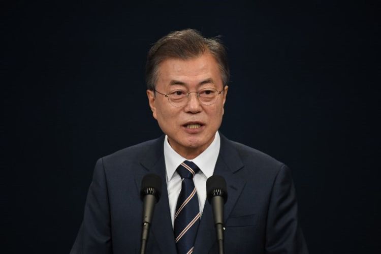 Moon Jae-in Kirim Belasungkawa untuk Korban Gempa Palu dan 