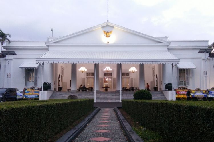 Gedung Pakuan atau rumah dinas Gubernur Jawa Barat di Jalan Cicendo, Kota Bandung. (KOMPAS.com/DENDI RAMDHANI)