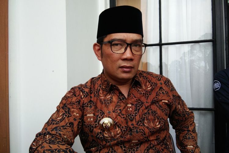 Gubernur Jawa Barat Ridwan Kamil saat ditemui di Gedung DPRD Jabar, Jalan Diponegoro, Kamis (20/12/2018).
