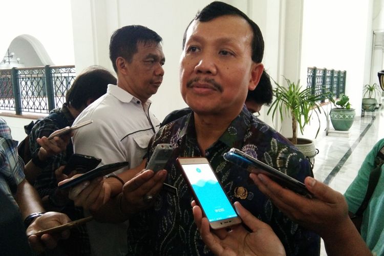 Sekretaris Daerah Jawa Barat Iwa Karniwa saat ditemui di Gedung Sate, Jalan Diponegoro, beberapa waktu lalu. 