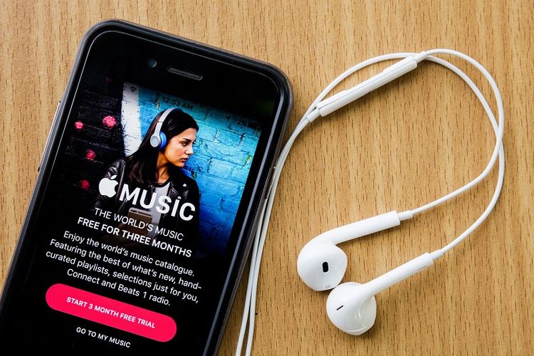 Ilustrasi Apple Music