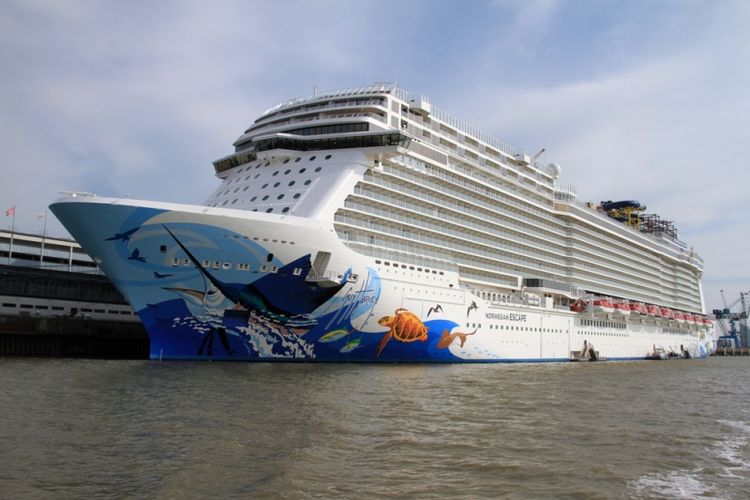 Kapal Pesiar Norwegian Escape. (Shutterstock)