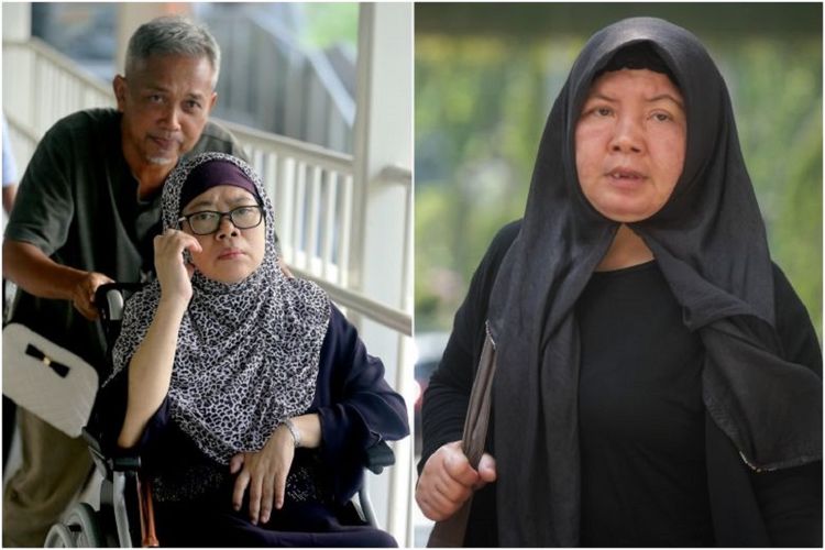 Zariah Mohd Ali dan suaminya, Mohamad Dahlan (foto kiri), yang telah dijatuhi hukuman penjara, masing-masing 11 tahun dan 15 bulan karena terbukti bersalah menganiaya seorang Tenaga Kerja Indonesia (TKI) di Singapura bernama Khanifah (foto kanan).