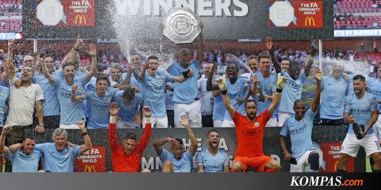 Defeat Chelsea Man City Champion Community Shield 2018