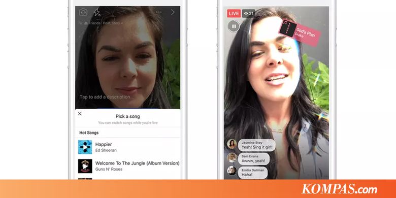 Facebook Rilis Fitur "Lip Sync Live" ala Tiktok