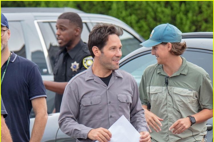 Paul Rudd berperaan sebagai Ant-Man dalam Avengers 4 sedang berada di lokasi shooting.