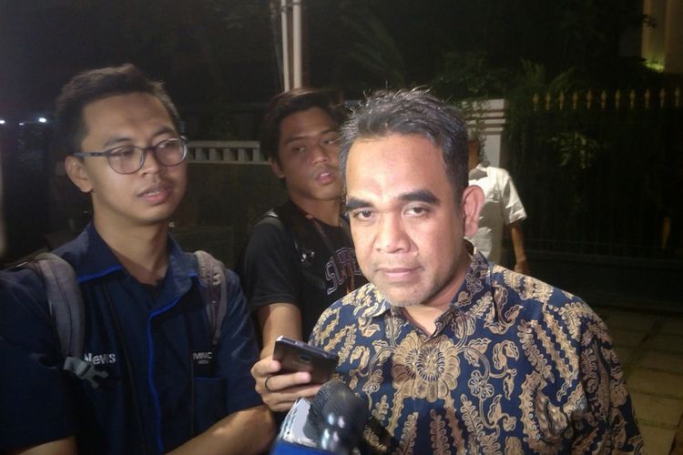 Sekjen Partai Gerindra Ahmad Muzani saat ditemui di kediaman Prabowo, Jalan Kertanegara, Jakarta Selatan, Rabu (15/8/2018).