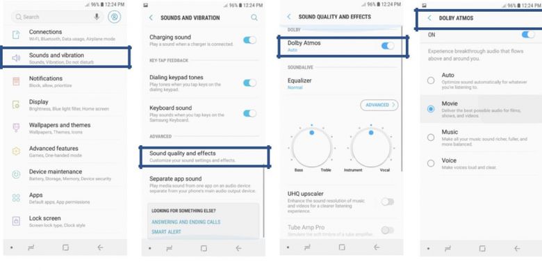 Tutorial mengaktifkan Dolby Atmos