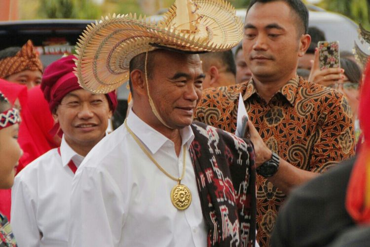 Menteri Pendidikan dan Kebudayaan (Mendikbud) Muhadjir Effendy saat berada di Kota Kupang, Nusa Tenggara Timur (NTT), Jumat (29/9/2017).