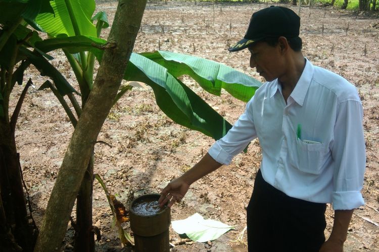 Fenomena aneh air bergelembung keluar dari pipa dan suara gemuruh di Dusun Kebowan Lor, Desa Gombang, Kecamatan Ponjong, Gunungkidul, DIY, membuat warga resah.