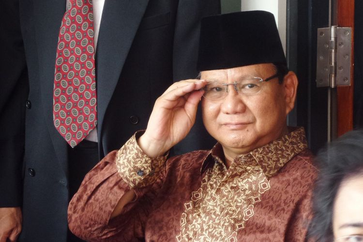 Ketua Umum Partai Gerindra Prabowo Subianto