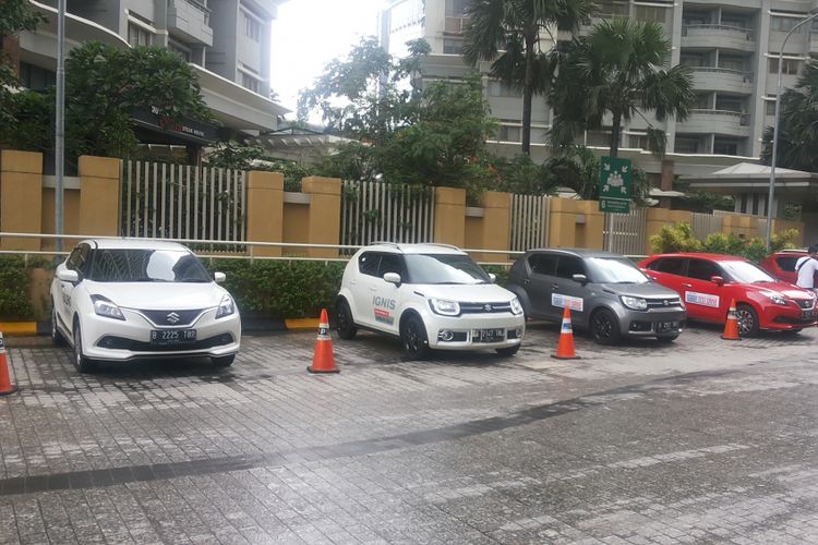 Acara Sunday Test Drive Suzuki Ignis dan Baleno yang digelar pada Minggu (17/12/2017). Sunday Test Drive merupakan acara hasil kerja sama antara Kompas.com dan Suzuki Indomobil Sales.