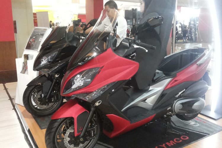 Xciting 400i, salah satu produk skutik Kymco Indonesia yang dipamerkan saat perhelatan Indonesia International Motor Show (IIMS) 2018.