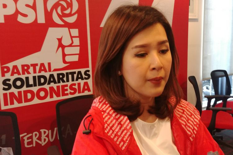 Ketua Umum DPP PSI Grace Natalie, Sabtu (28/4/2018).