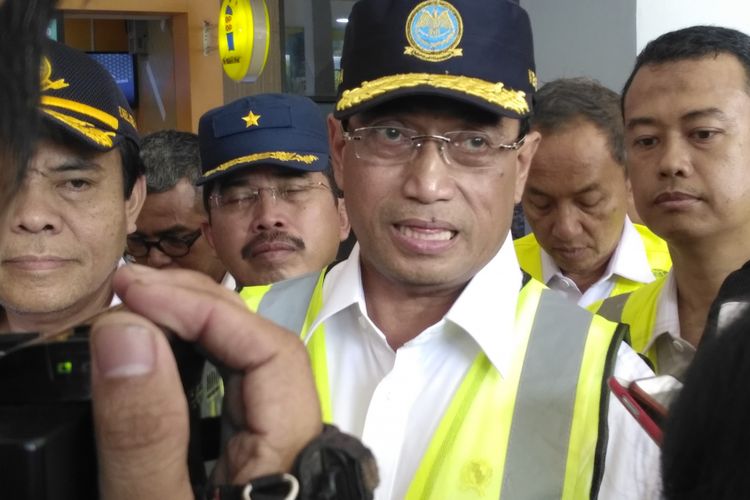 Menteri Perhubungan, Budi Karya Sumadi.