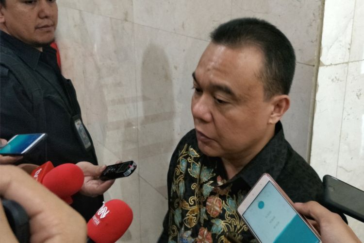 Wakil Ketua Umum Partai Gerindra Sufmi Dasco Ahmad saat ditemui di Kompleks Parlemen, Senayan, Jakarta, Rabu (11/7/2018). 