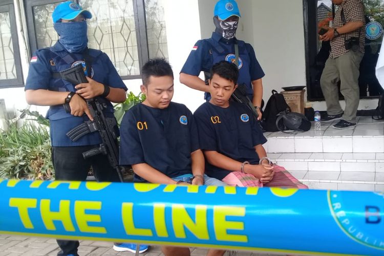 Konferensi pers pengungkapan peredaran narkotika jaringan Solo di Kantor BNNP Jawa Tengah, Jumat (2/11/2018) 