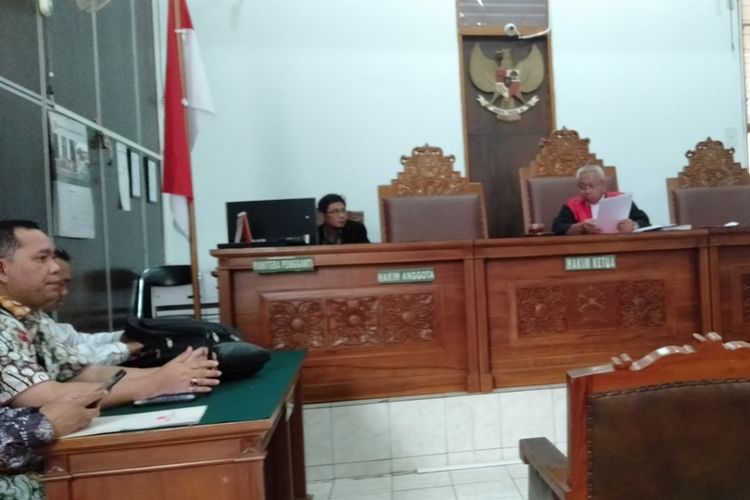 Sidang praperadilan Kivlan Zen di Pengadilan Negeri Jakarta Selatan, Jumat (23/8/2019)