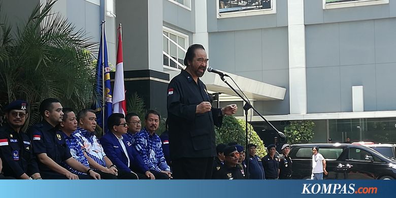 Surya Paloh: 100 Ribu Personel Kami Siapkan untuk Pengamanan ...