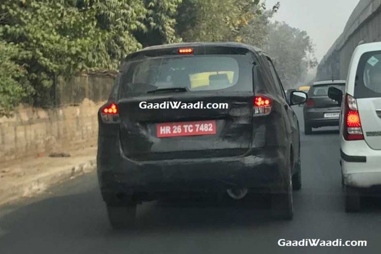 spyshot Suzuki Ertiga Generasi Terbaru