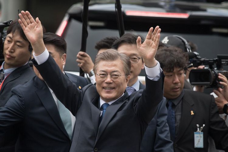 Presiden Korea Selatan Moon Jae-In  