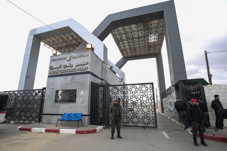 Gerbang perbatasan Rafah yang memisahkan wilayah Gaza dengan Mesir kini kembali dikuasai oleh Hamas.