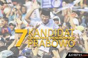 INFOGRAFIK: 7 Kandidat Cawapres Pendamping Prabowo Subianto