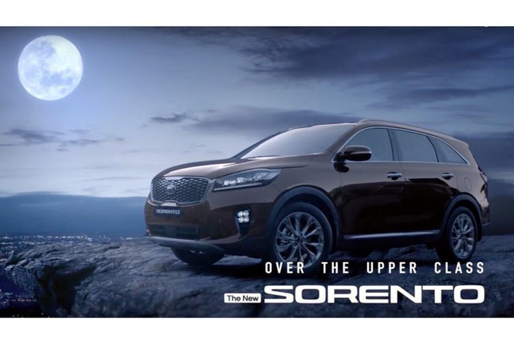 Tampang baru Kia Sorento meluncur di Korea Selatan.