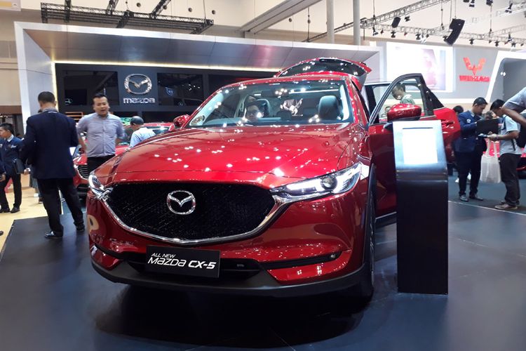 Mazda CX-5 di GIIAS 2017. Tahun ini, masih banyak produk yang akan meluncur.