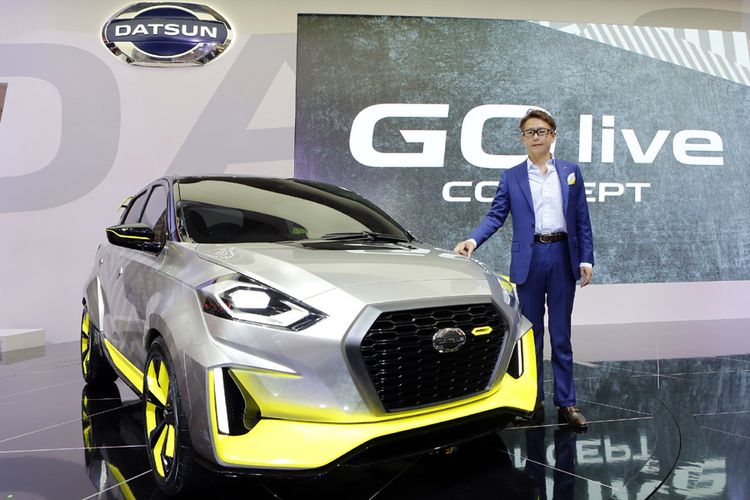 Datsun Go Live di GIIAS 2017.