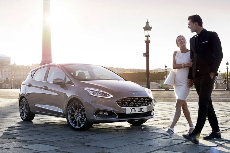 Ford Fiesta meluncur di Eropa.
