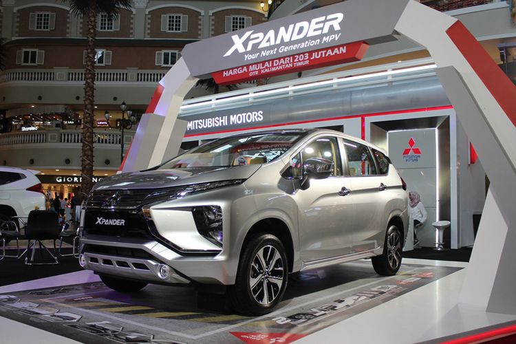 MItsubishi Xpander saat meluncur di Balikpapan, (13/9/2017).