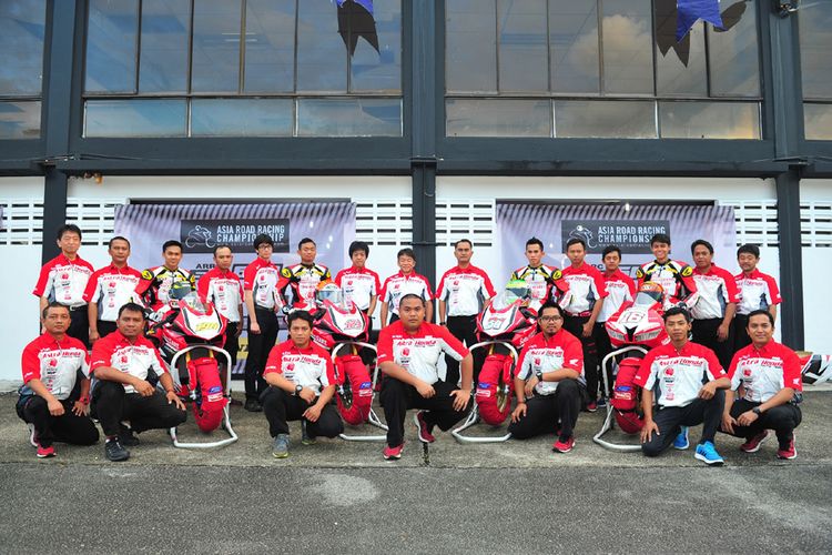 Astra Honda Racing Team 2017.