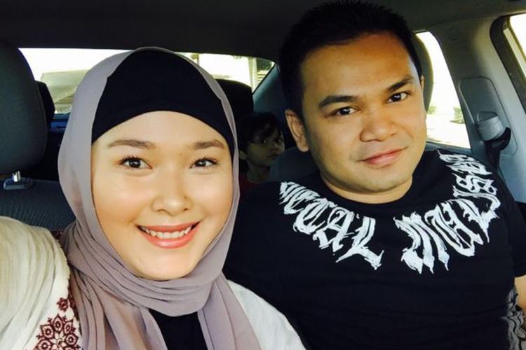 Melwanche Arief, warga Indonesia di Las Vegas, beserta istri.