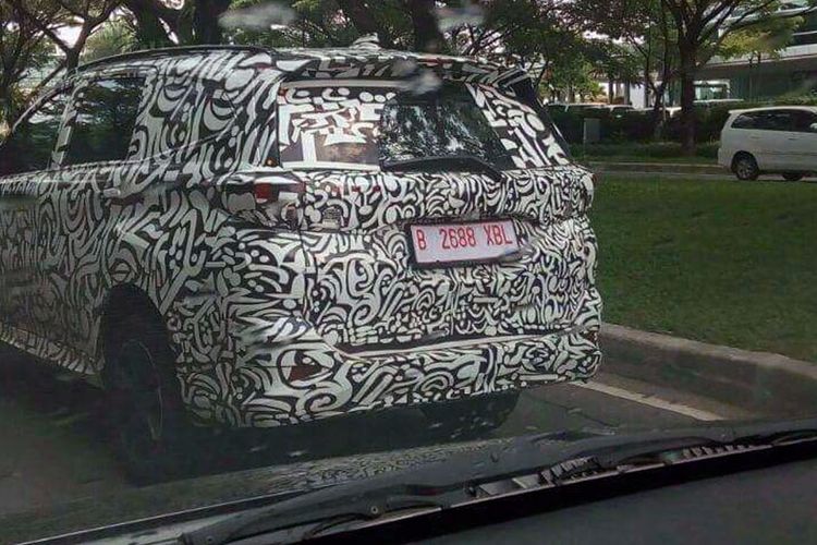 Spyshot Daihatsu Terios 2018.