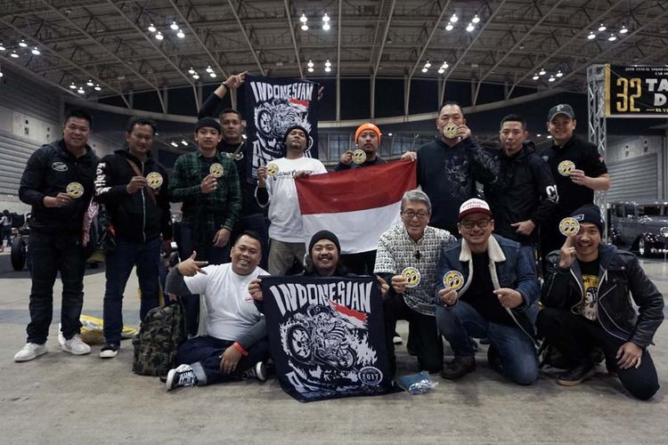 Indonesian Attack di Yokohama Hot Rod Custom Show. 